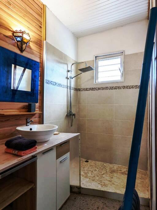Charmante Villa Creole Climatisee, Jardin Tropical Et Piscine Prives Lamentin 외부 사진